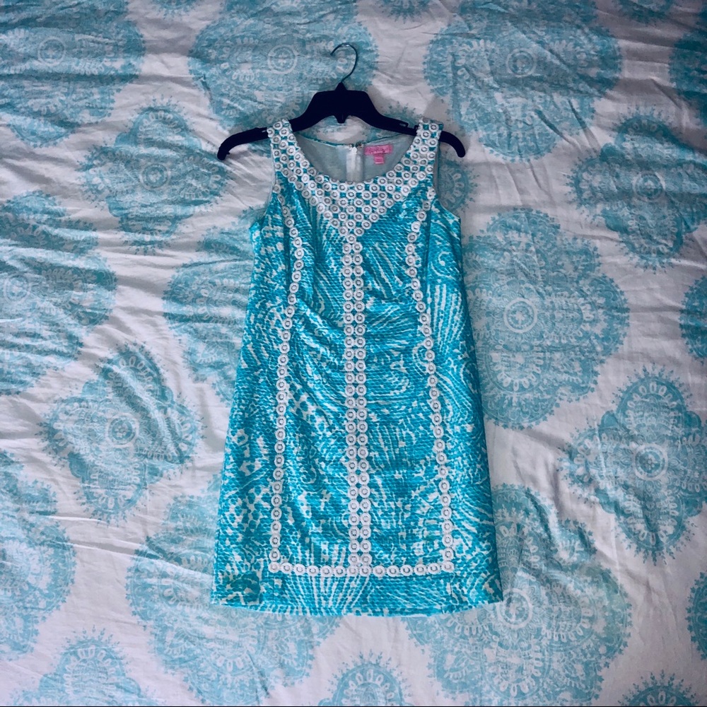 Aqua Lilly dress